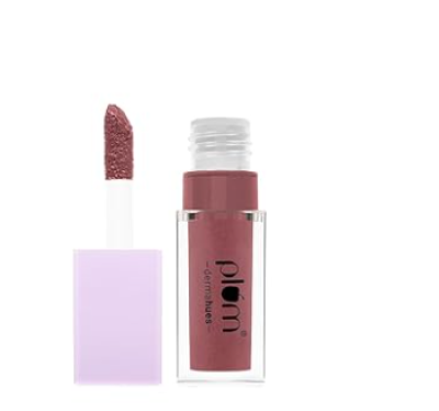 Plum Keep It Glossy Serum Lip Gloss With Hyaluronic Acid | Luminous Finish | Highly Pigmented | Instant Hydration | 100% Vegan &amp;amp;amp; Cruelty Free | 03 Glimmer Rose